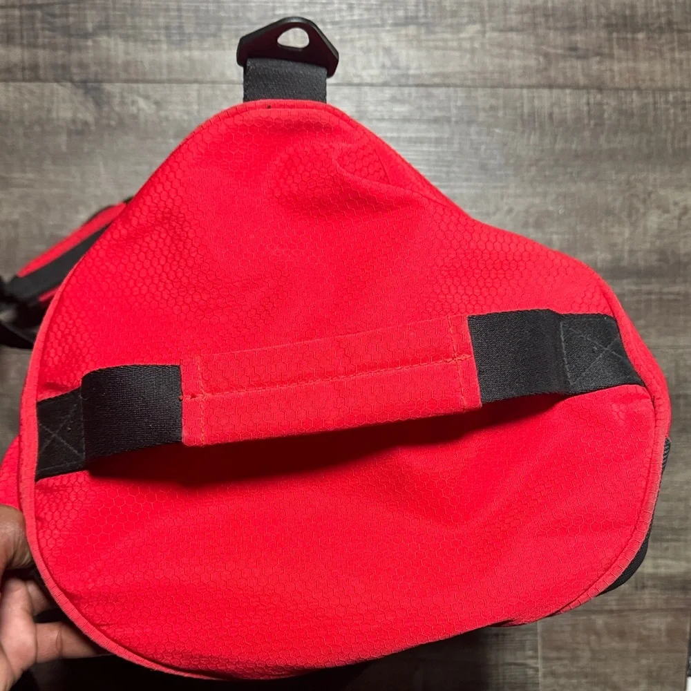 Red Sports Duffel Bag